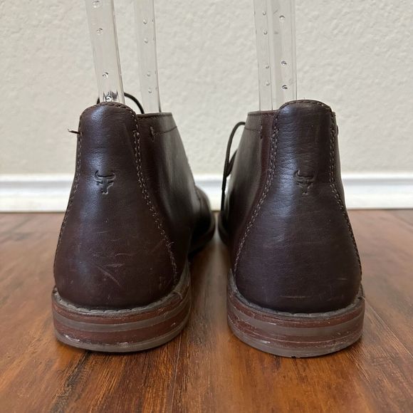 TRASK Brady Lace Up Chukka Boots in Espresso Leather main image 5